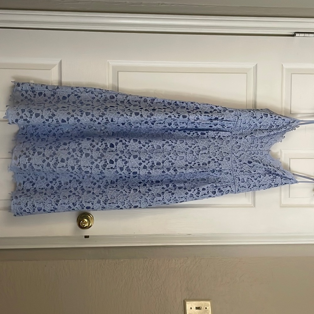 Astr The Label blue lace dress. Worn once.